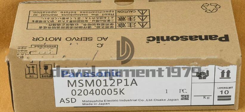 1PC New Panasonic MSM012P1A Servo Motor