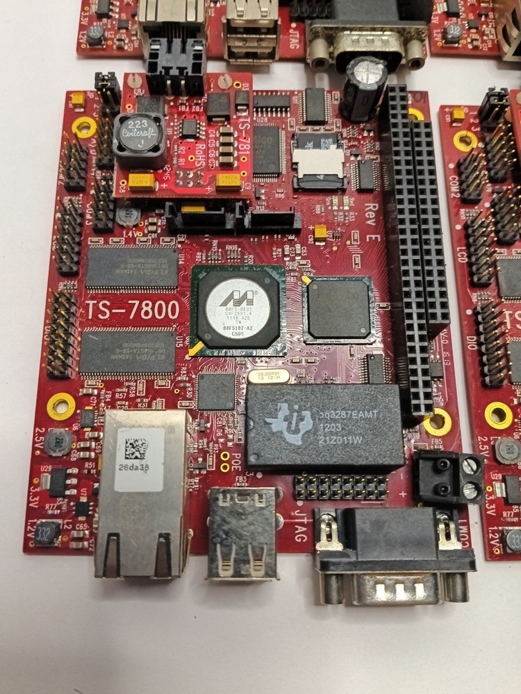TS-7800 Single Board Computer Lot Of 5