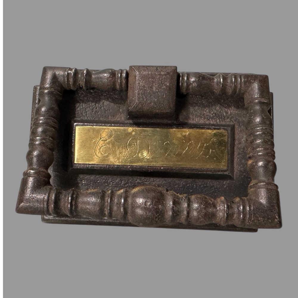 Antique Victorian Cast Iron Door Knocker