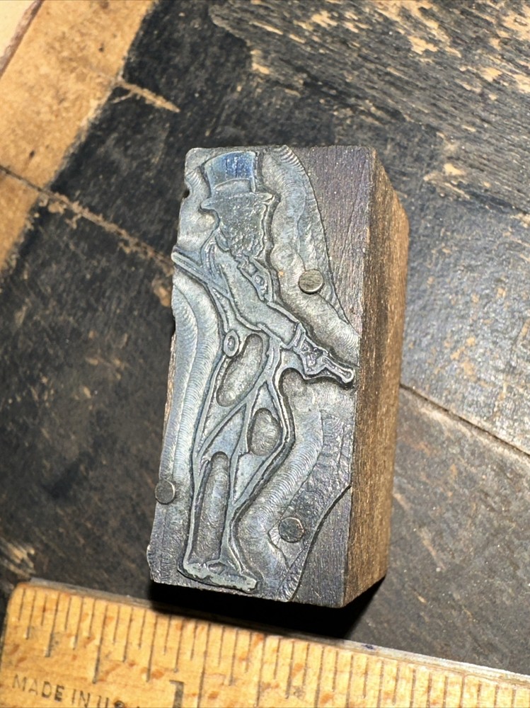 Printing Block “ Uncle Sam Figure? “ Nice Details!￼