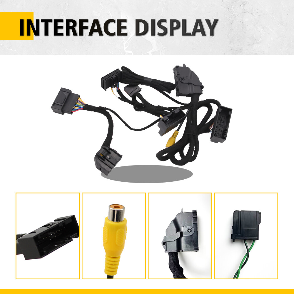 Plug&Play 4" TO PNP 8" Conversion Power Harness For Ford SYNC1 to SYNC 3 Upgrade