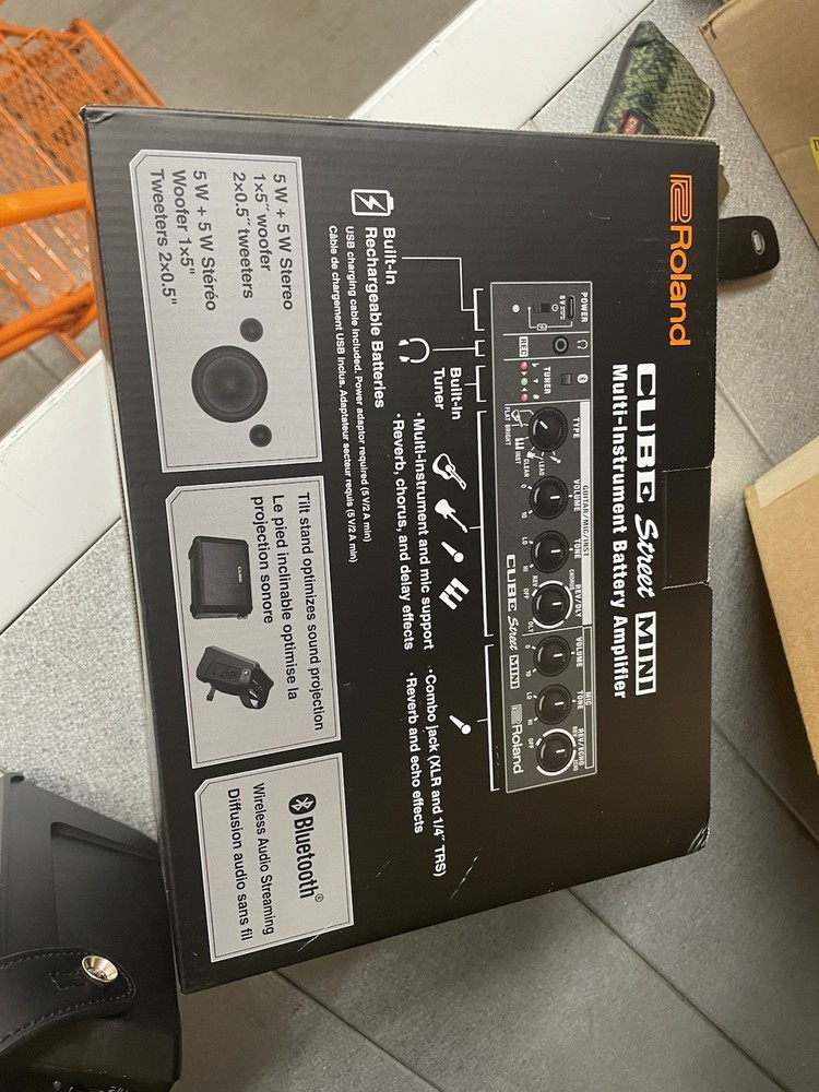 Roland CUBE Street Mini Multi-instrument Combo Amplifier