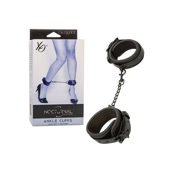 CalExotics Nocturnal Collection Adjustable Ankle Cuffs Black