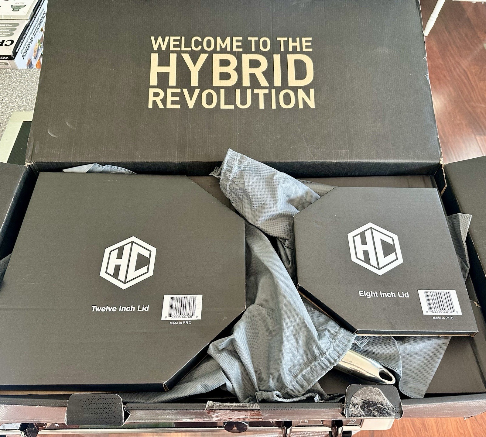 HexClad Hybrid Nonstick Cookware Set 7-Piece - Light Use - Free Shipping