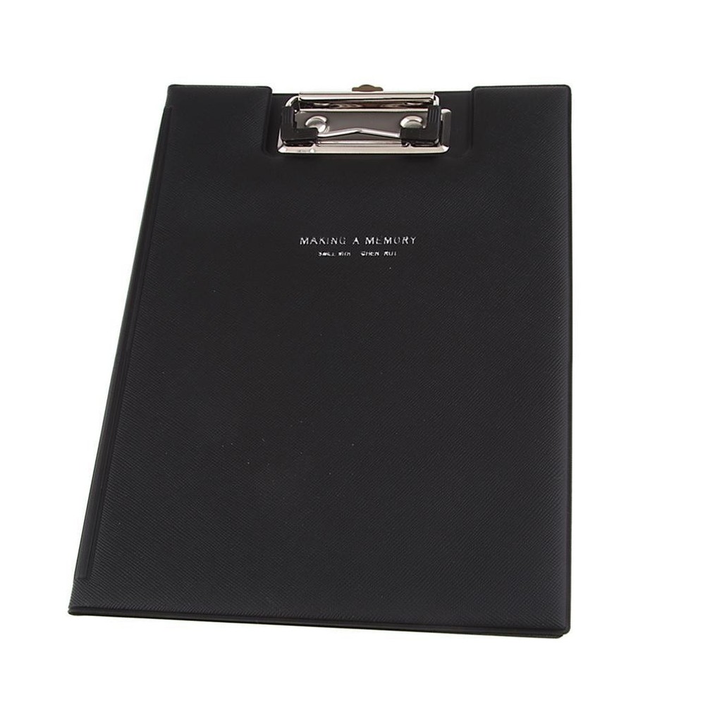 Synthetic Leather Clipboard A5, Extra Strong Clip, Sturdy