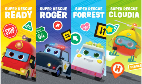 2024 NEW Pinkfong Super Rescue Headquarters Set/Korea toy