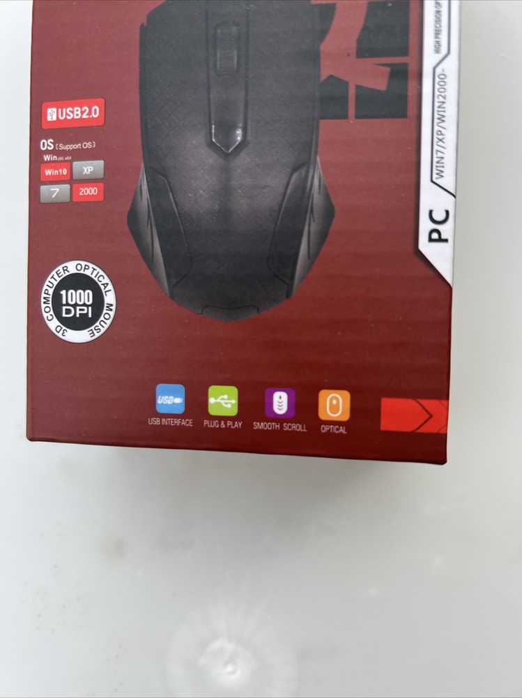 New Open In Box Q Micro Optical USB Mouse