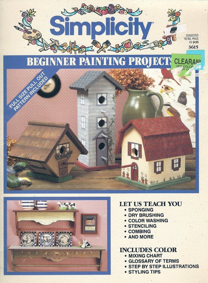 BEGINNER PAINTING PROJECTS ~ SIMPLICITY