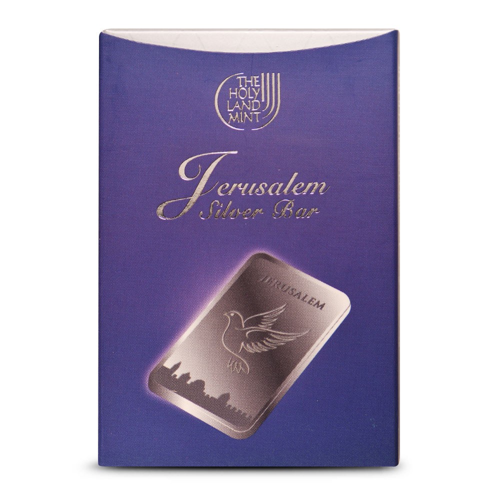 1 oz The Holy Land Silver Dove Of Peace Bar (New w/ Assay)