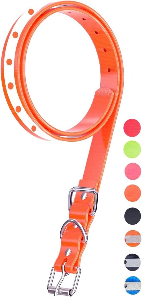 Safety-First Dog Collar Strap - Durable TPU Replacement for Training Collars