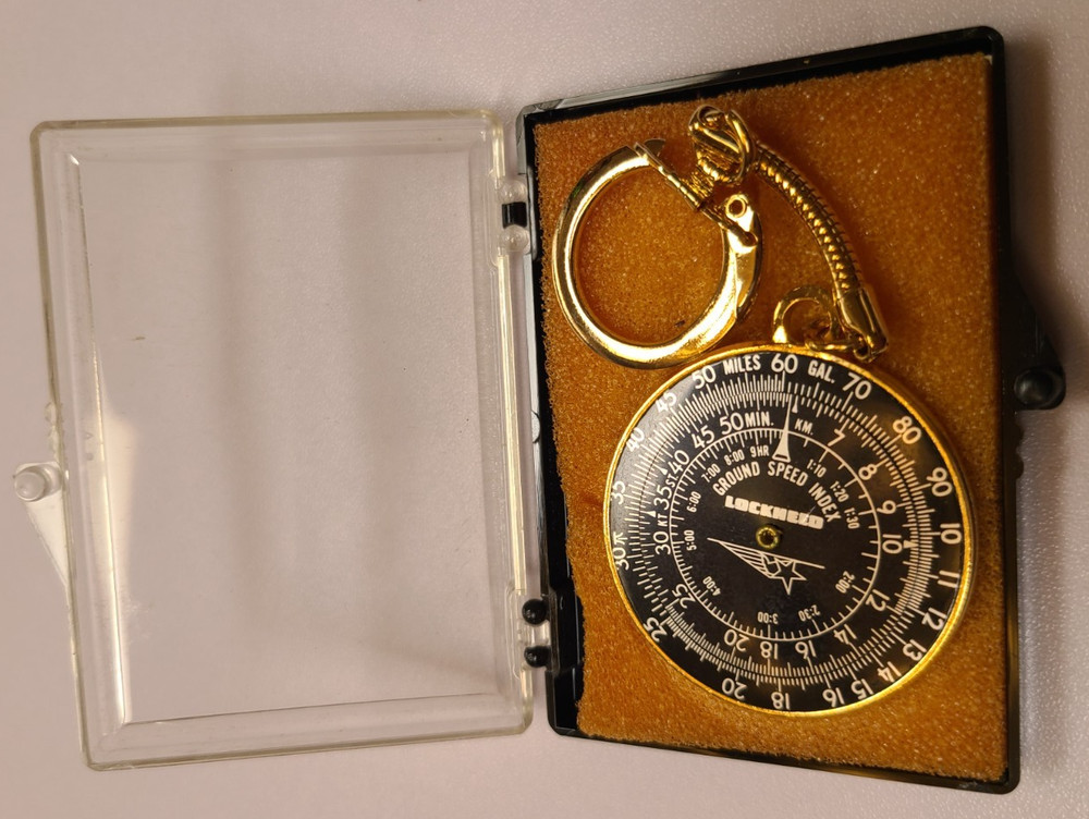Vintage Lockheed Rigid Rotor Circular Slide Rule