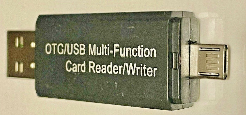 OTC Multi Function USB Card Reader Writer 2 slots: SD/MMC Micro SD/T-