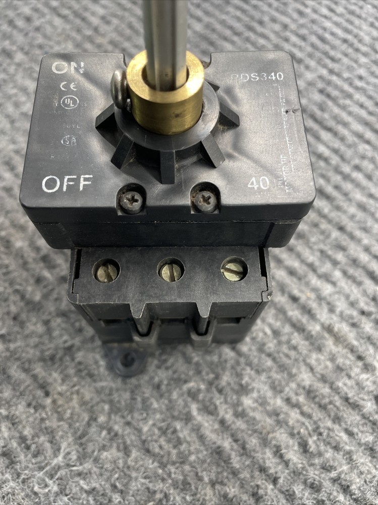 3 Phase Disconnect PDS340 600V 40a 20HP c3CONTROLS