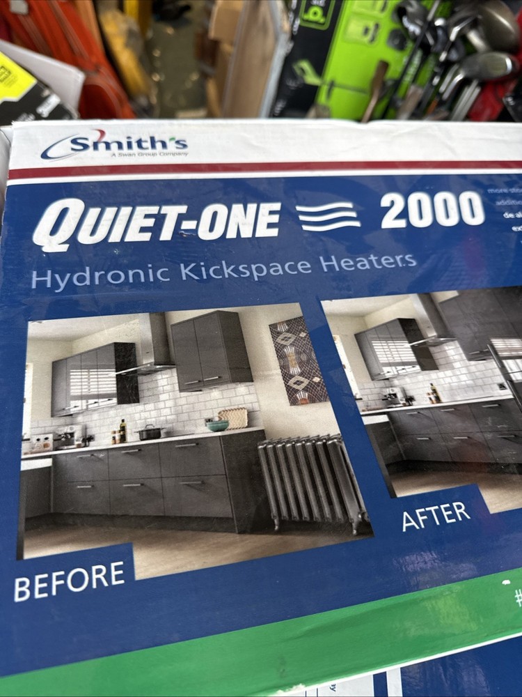 Quiet-One 2000 Hydronic Kickspace Heater KS2004