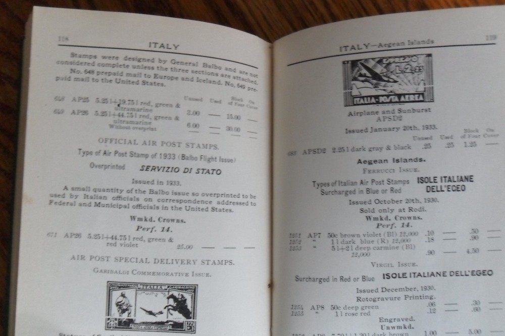 5th Edition - 1934 Scott's Standard Catalogue of Air Post Stamps