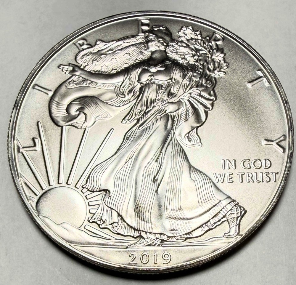 2019 American Silver Eagle Brillian Uncirculated BU