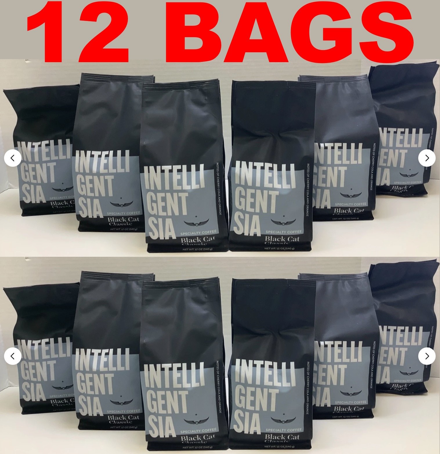 Intelligentsia Black Cat Classic, Light Espresso, Whole Bean, 12oz, APR/2026