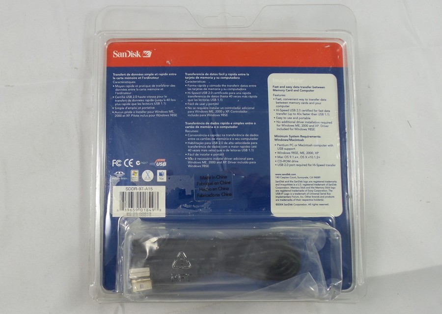 SanDisk Memory Stick MS/MS Pro Flash Reader (SDDR-97-A15)