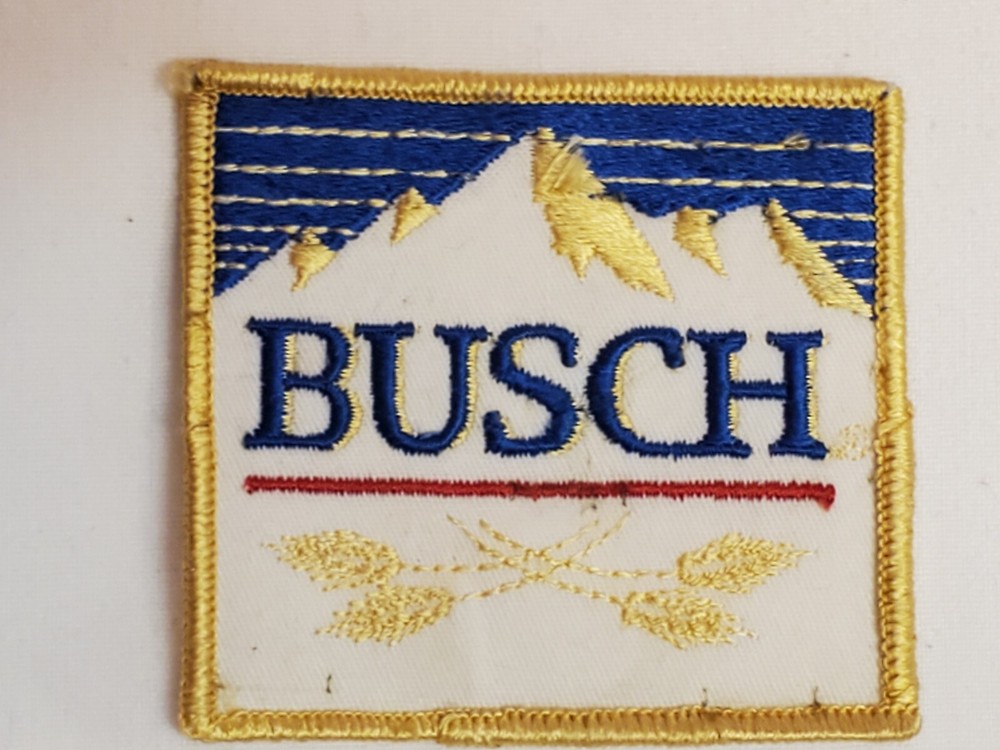 Vintage NOS Patch Busch Beer Shirt Jacket Hat