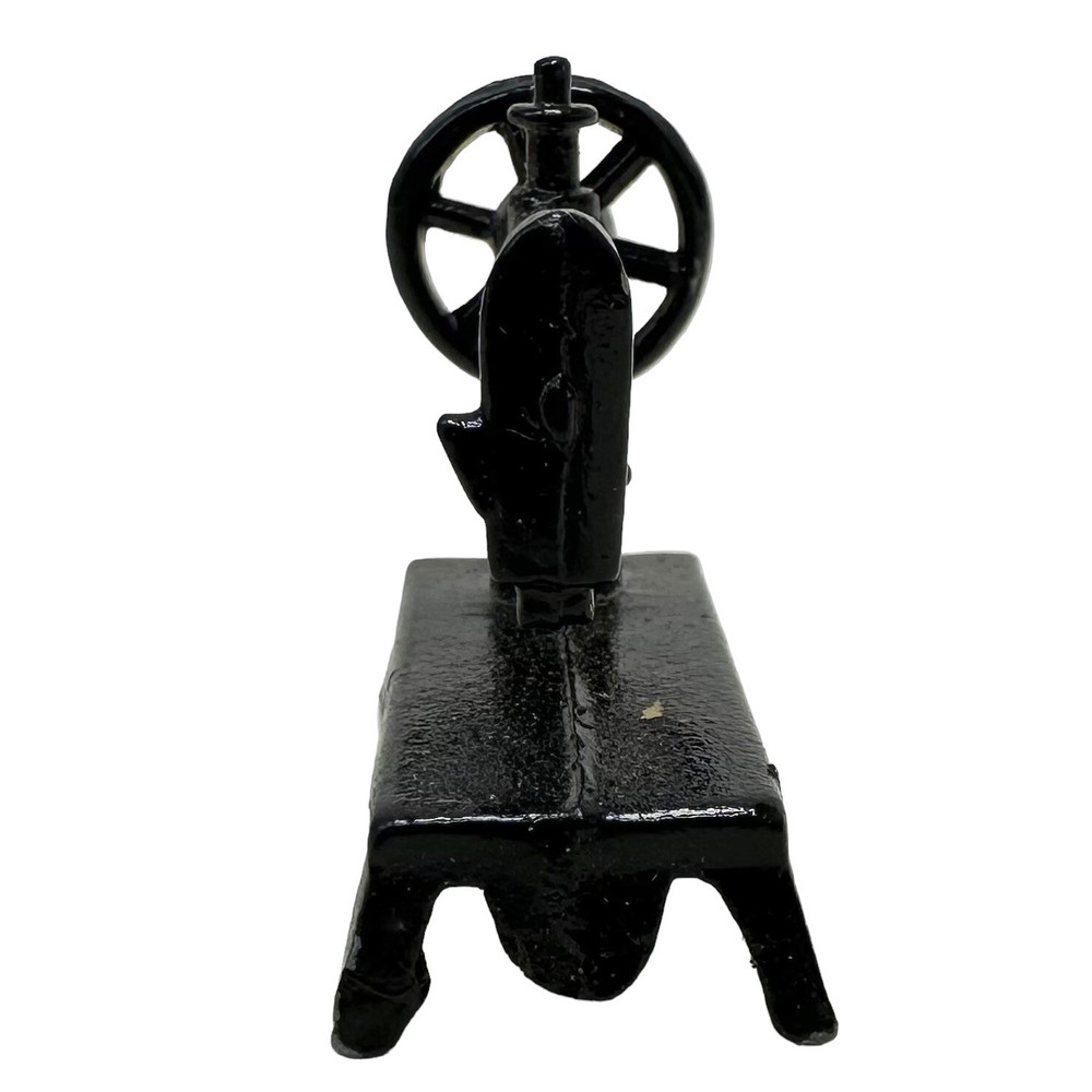 EFCO Miniature SINGER Sewing Machine Black Painted