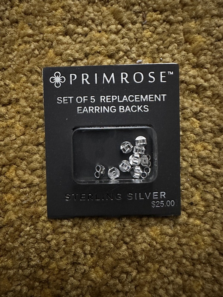 Primrose Set Of 5 Replacement Earring Backs