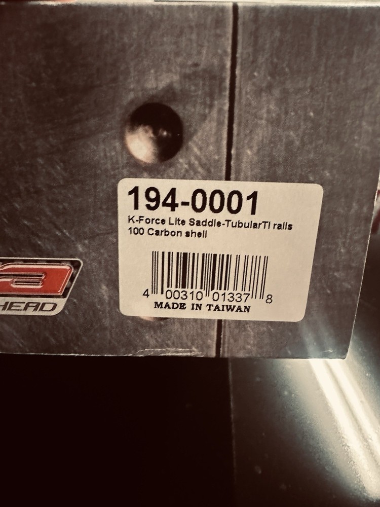 Bicycle seat, carbon, FSA,