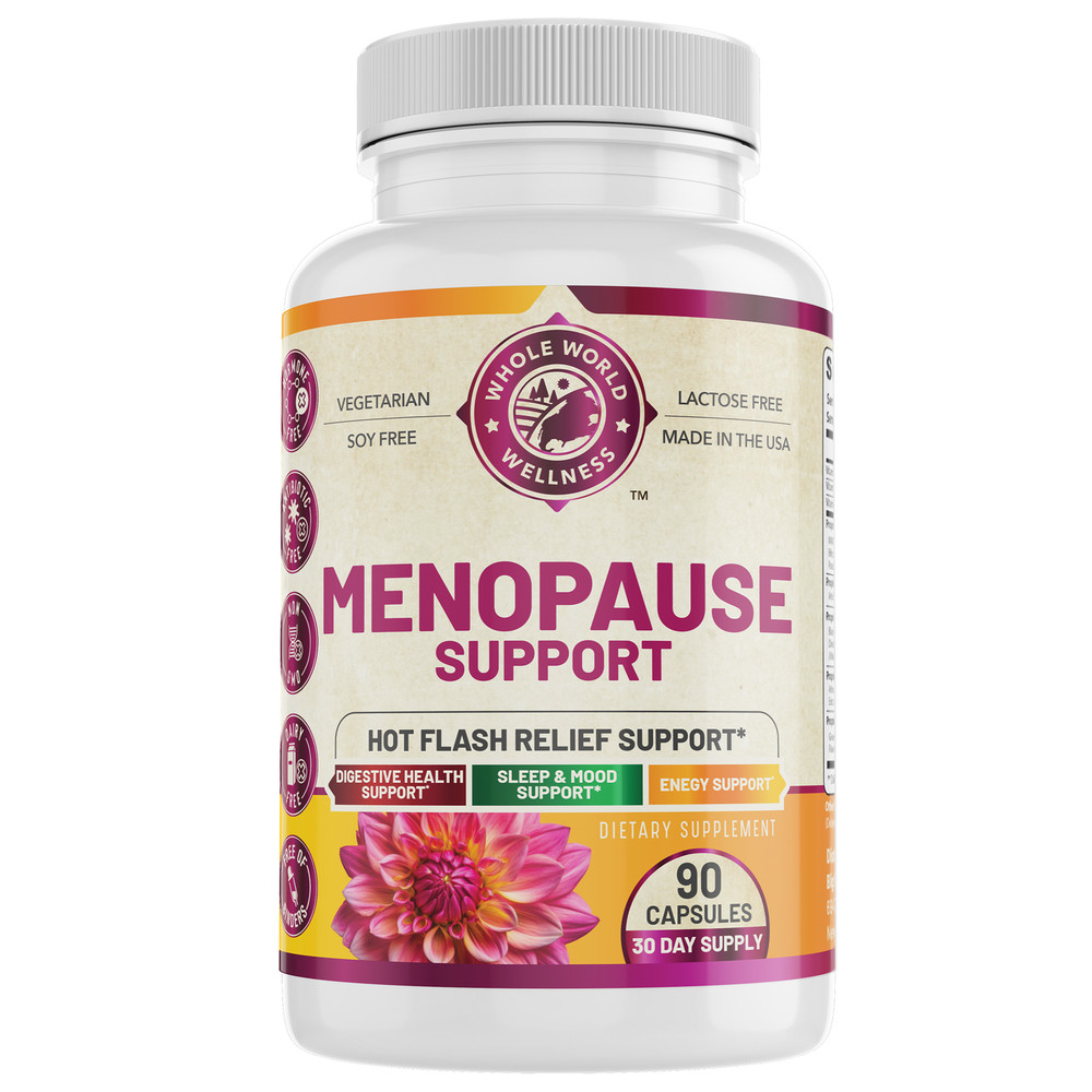 Menopause Support Supplement with Probiotics & Prebiotics.