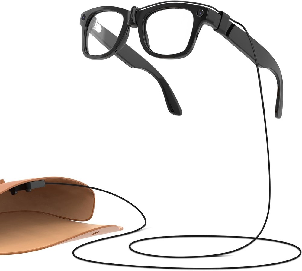 Charging Cable Compatible with Ray-Ban Meta Wayfarer, For Case