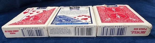 Bicycle Playing Cards, 3 Packs