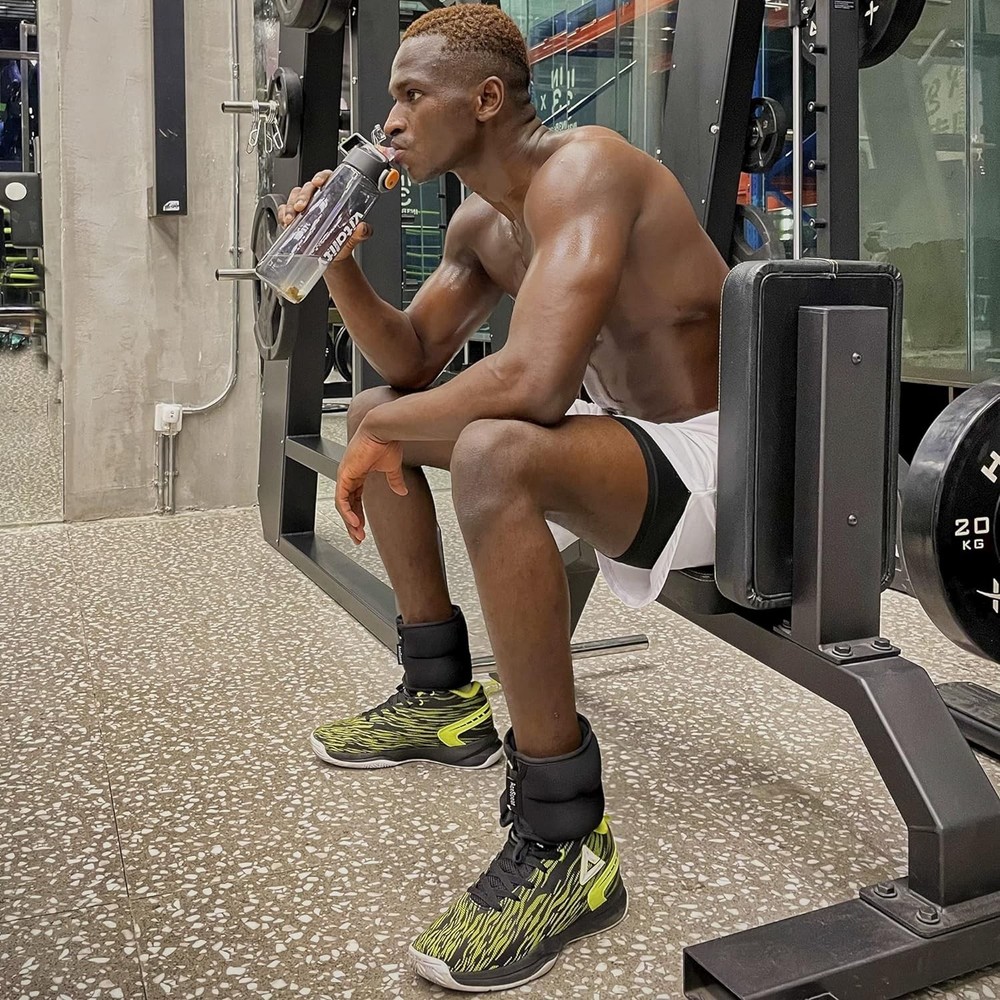 AceSpear Ankle Weights 1-5LB Pair for Exercise & Home Workouts