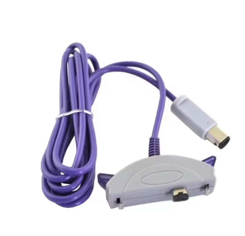 6FT GBA Link Cable for Nintendo GameCube & Game Boy Advance Connector