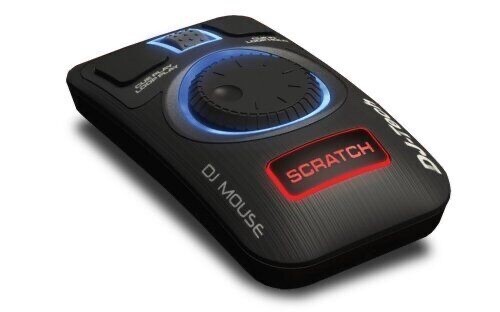 DJ Tech DJ Mouse USB DJ Controller Mouse w/ Deckadance LE Software