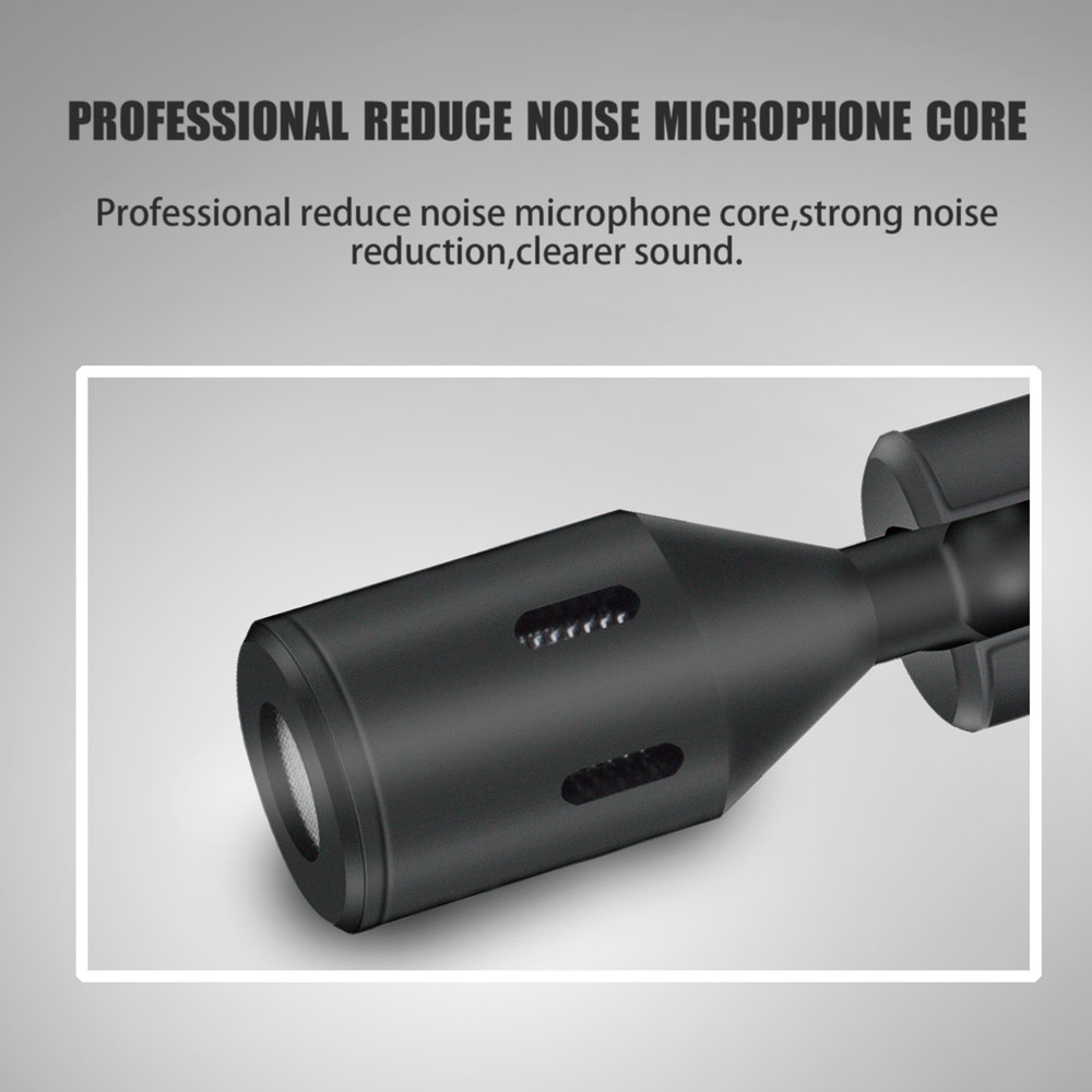 Mini Plug-in Smartphone Microphone Mic Cardioid Pickup Type-C C2P2