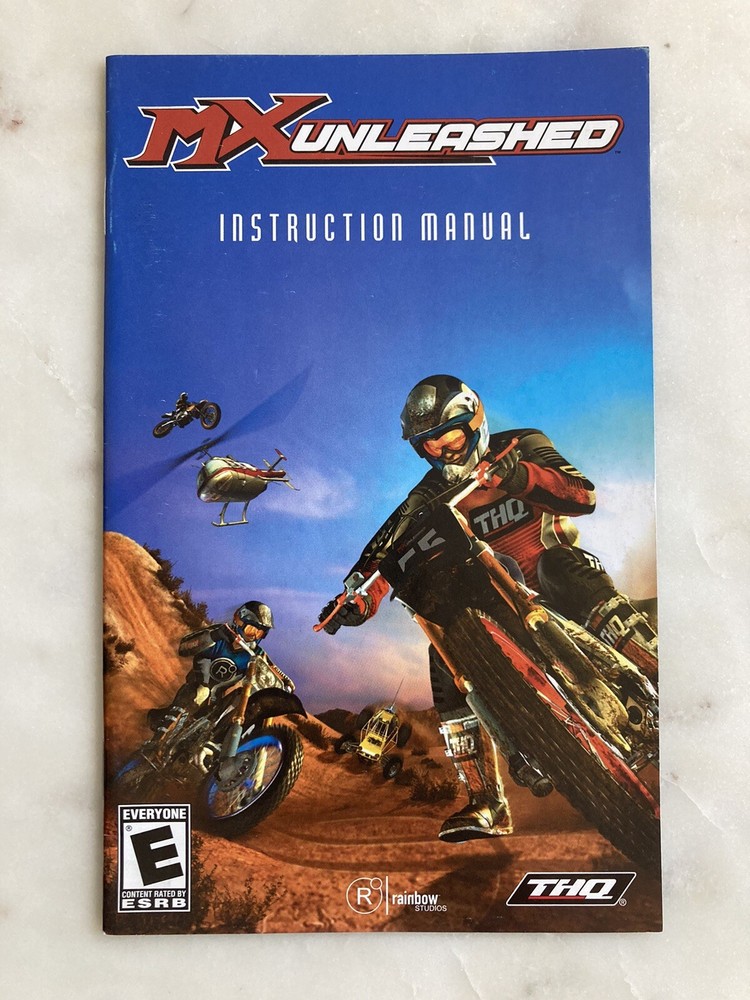 MX Unleashed  |  PS2  |  Manual  Only