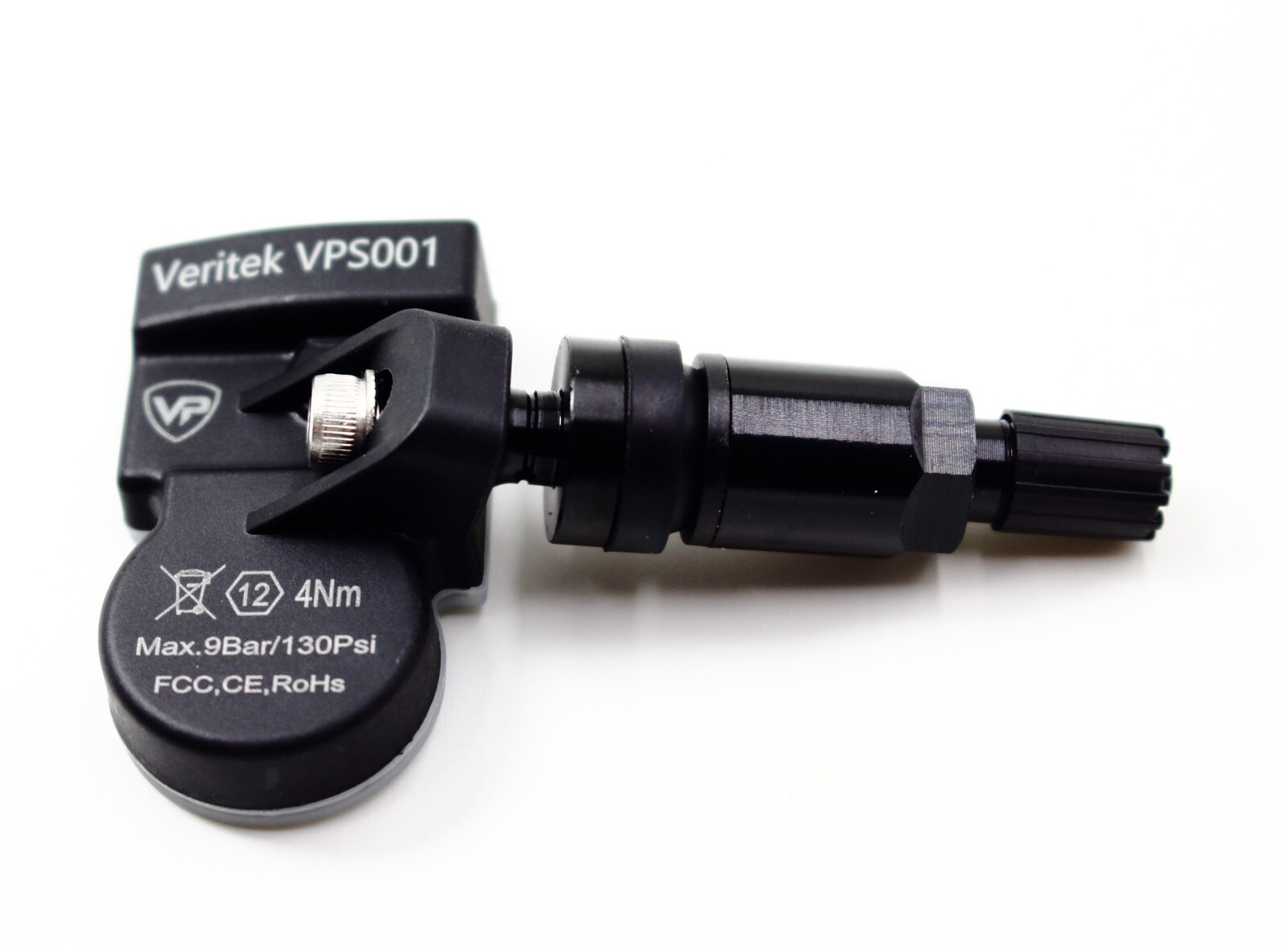 4 TPMS Tire Pressure Sensors 433mhz for BMW 3 4 All Series Black Valve Stems VPE