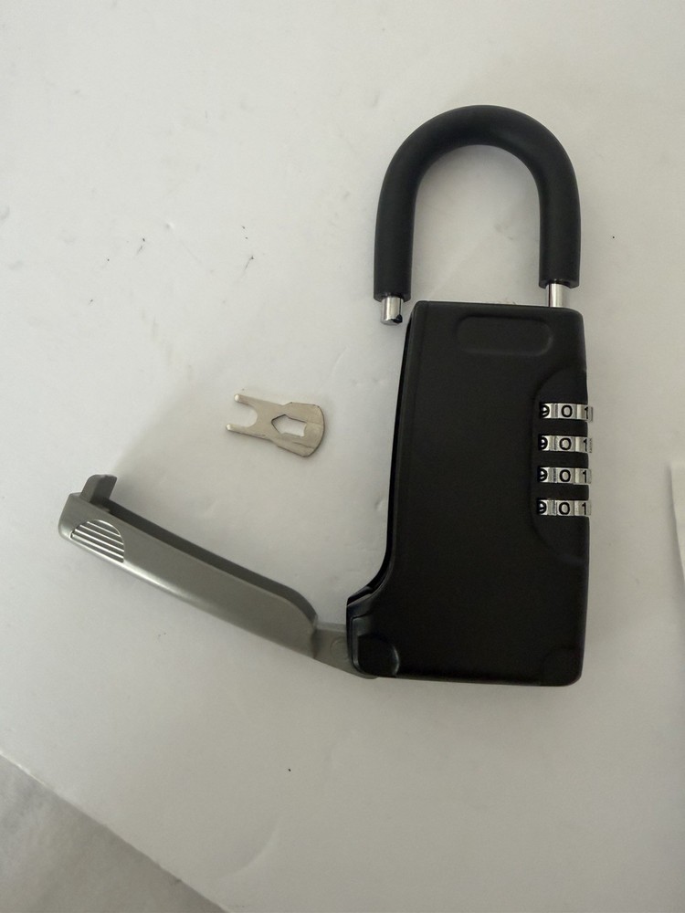 Portable Key Lock Box Padlock Combination