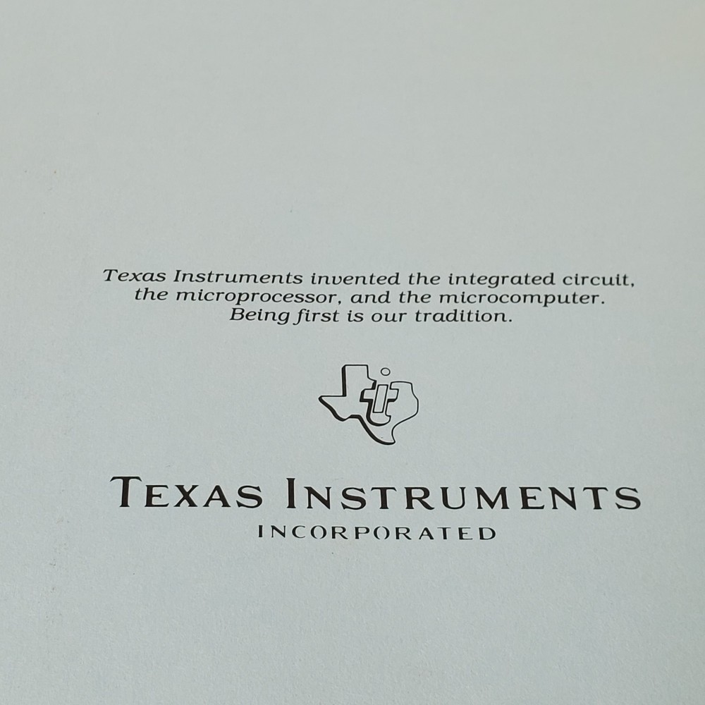 Texas Instruments PHP1200 Peripheral Expansion System Manual TI Home Computer