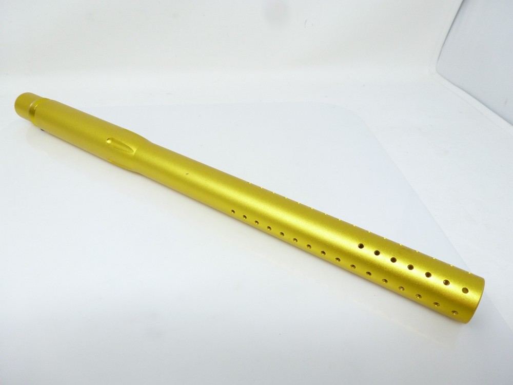 PAINTBALL 14" BARREL KIT DUST GOLD AUTOCOCKER THREAD DYE WGP EMPIRE ECLIPSE BL