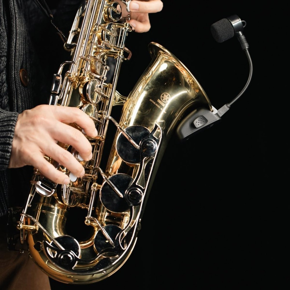 NUX B-6 Pro Wireless Microphone System for Saxophone/Brass/Wind Instruments