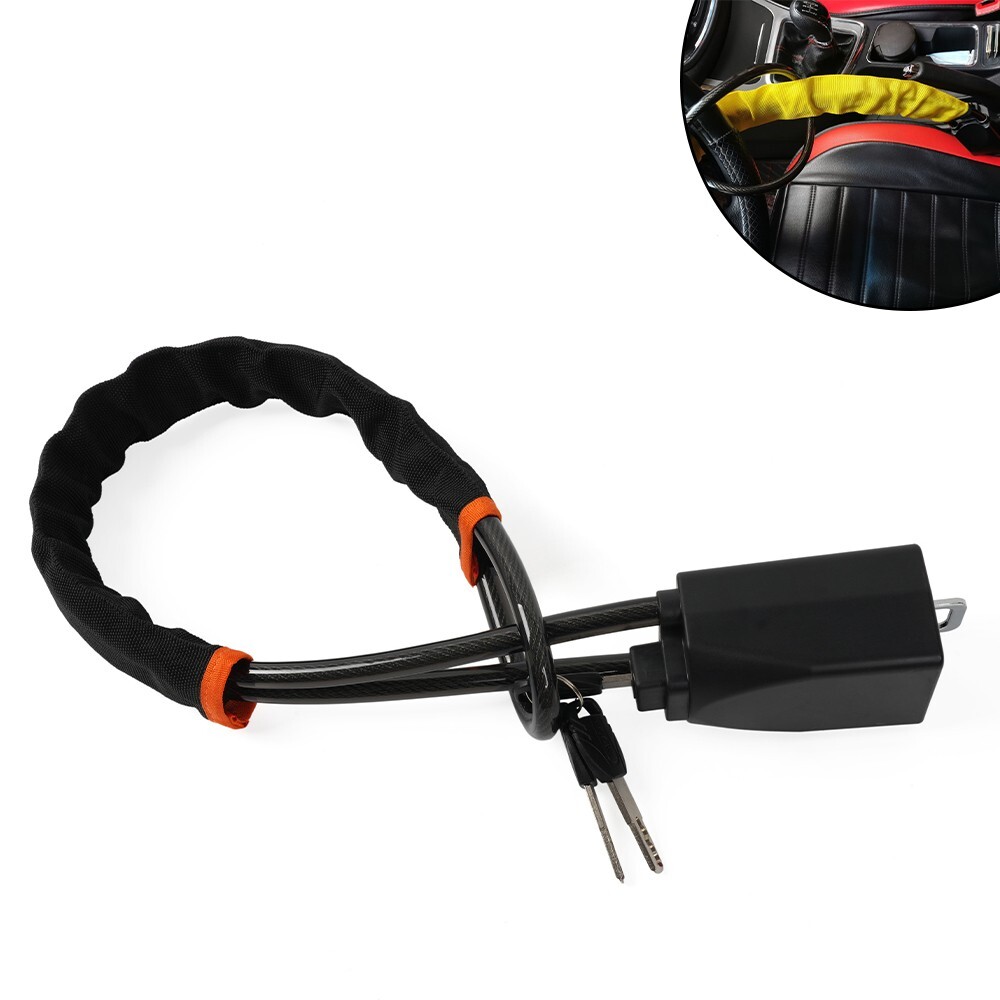 Universal Steering Wheel Lock Anti-Theft Security System Car Truck SUV Auto Lock