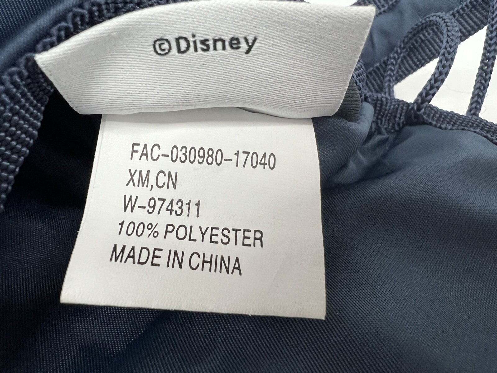 Disney TAG Travel Accessories Gear Navy Blue Neck Wallet ID Holder Bag Pouch