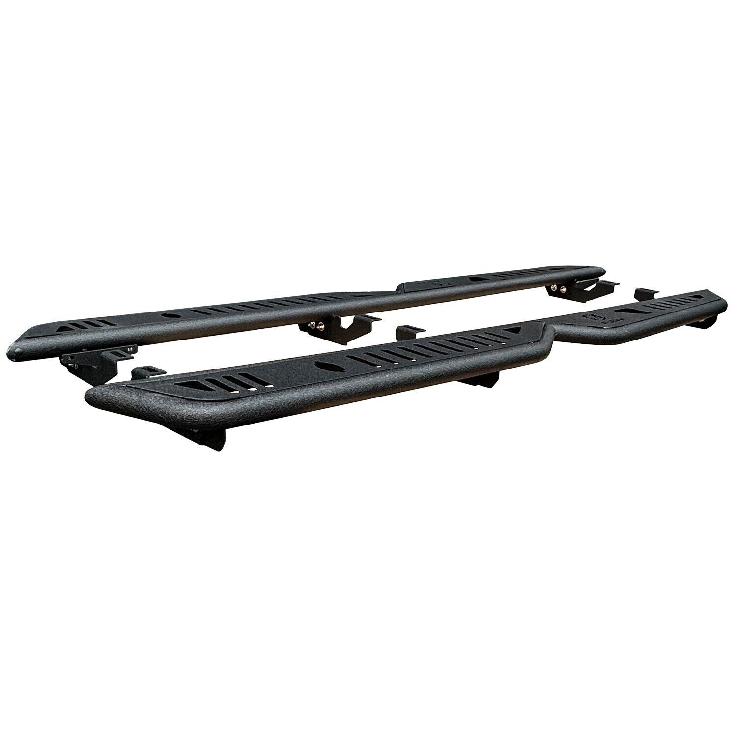 MST Black Running Boards/Nerf Bar/Side Step For20-24 Jeep Gladiator JT 4 Doors