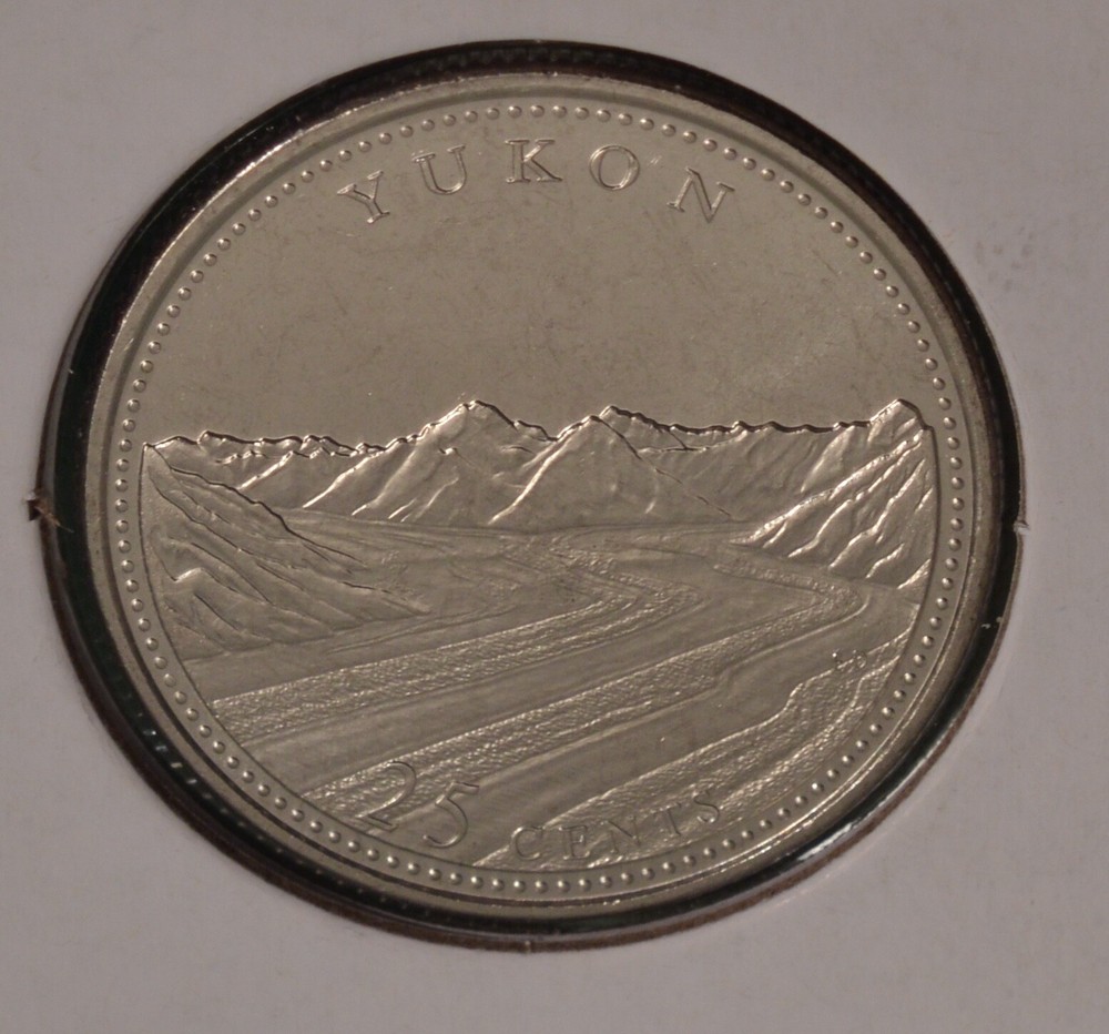 1992 Provincial Commemorative Series - 25￠ - Yukon  🇨🇦