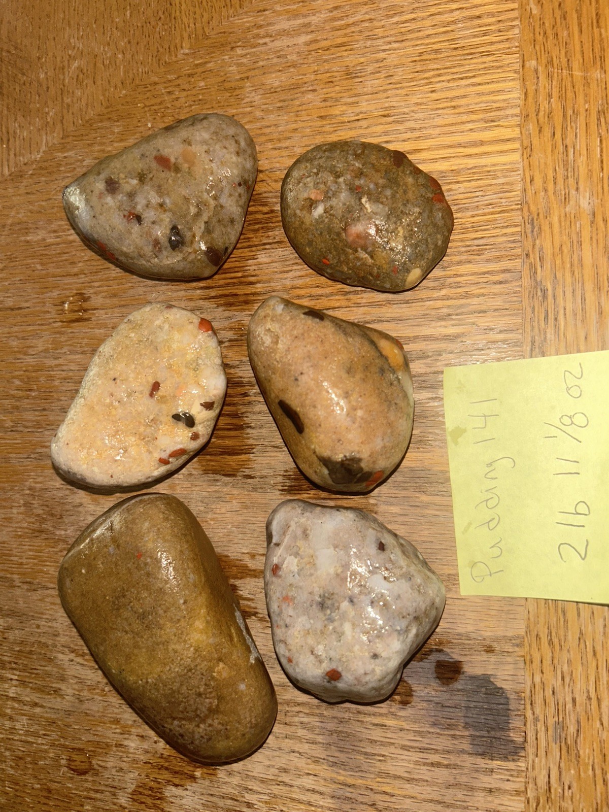 Pudding Stones From Upper Michigan