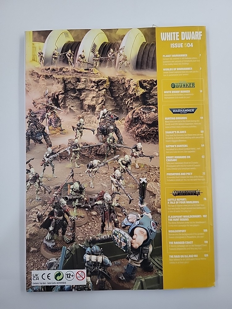 Warhammer White Dwarf Issue 504 New