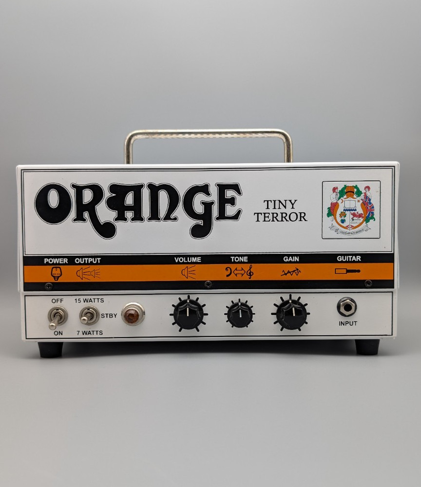 ORANGE TINY TERROR 15/7 WATTS SWITCHABLE GUITAR AMPLIFIER HEAD Orange w/ Case