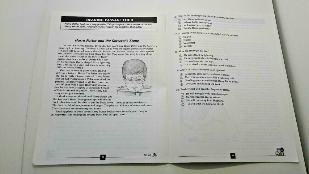 Reading Comprehension Practice Mastery +Tips for Answering Questions 3rd Grade 3