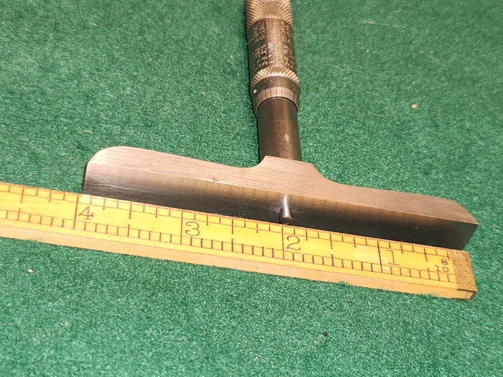 Vintage REED SMALL TOOLS WORKS No.170 Depth micrometer Vfine!