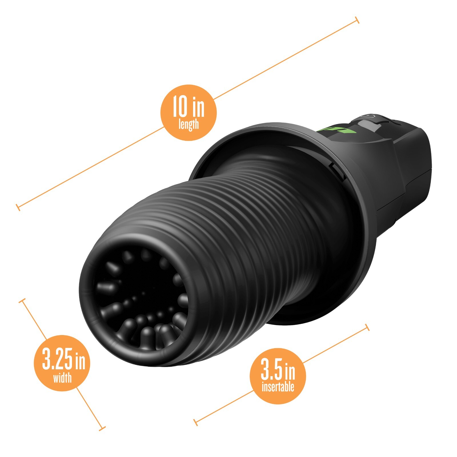 Eden Automatic Male Masturbator Vibrating Rotating Adult Sex Toy