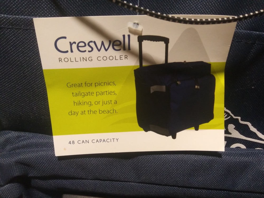 RC713 Creswell 48-CAN ROLLING COOLER